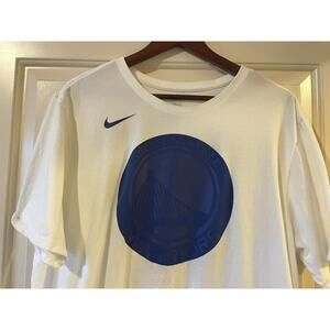 Golden State Warriors Elite Elevate Logo Mens Dri-Fit Basketball Shirt
